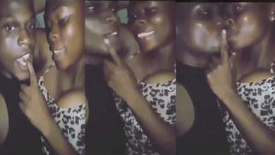 Hot Black Lady Celebrates Her Boyfriend Birthday In The Bedroom (Video Here)