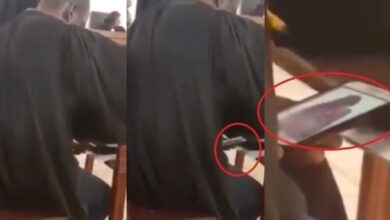 Man Of The Law - Video Of Lawyer Seen Watching P00n0 In Courtroom