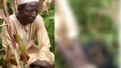 Old Man In Nigeria Buries His Newborn Grandchild Alive N Was Arrested - Photos