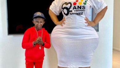 Guinea singer Grand P Reacts On His l£aked Video With Ivorian Model Eudoxie Yao - Video