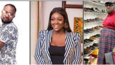 Nana Aba Anamoah’s baby daddy N Funny Face Fight Over Jackie Appiah's Love