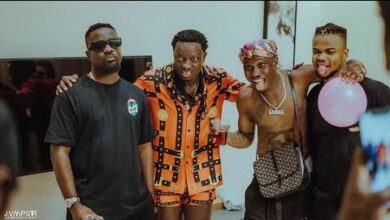 Sarkodie N Zlatan Ibile Visits Michael Blackson To Record A New Music - Video