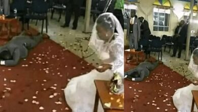Wahala - Groom Collapse After Finding Out His Bride Has Four Grow-up Children On Their Wedding Day