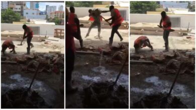 Guy Beats CO Worker With A Shovel For Snitching On Him - Video