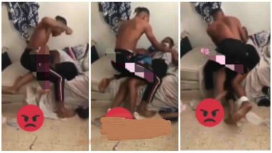 Guy Wrestle N Beats Girlfriend Over A Heated Argument That Lead To Injuries - Video