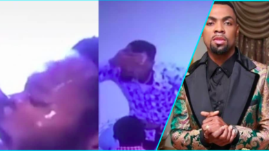 Rev Obofour Seen Washing His Face N nose On Church Members As Deliverance - Video