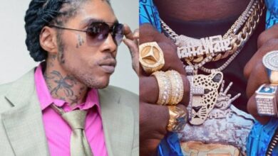 Vybz Kartel’s Reply To Shatta Wale After He Flaunted His Gold And Diamond Jewelries