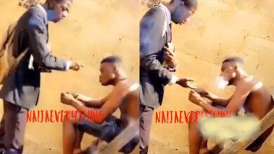 Boy Smokes Weed In Front Of A Man Of God Preaching - Video