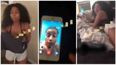 Guy Fights With Girlfriend After Seeing Her On A Video Call With Another Man Half Naked - Video