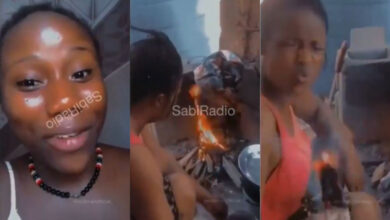 Mum Almost Burns Daughter Alive For Pranking Her With N150K Bone Straight Hair - Video