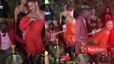 Shatta Wale N Wonders - See How De King Squeeze Lady's Butt At Hajia4Real’s ‘Badder Than’ Release Party - Video