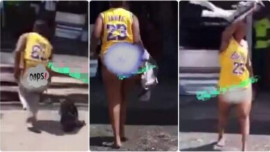 Alleged Bootylicious Lady Runs Mad After Sleeping With Man In A Hotel - Video