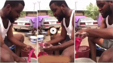 Boyfriend Faints When Girlfriend Captured Him Washing Panties - Video Will Shock U