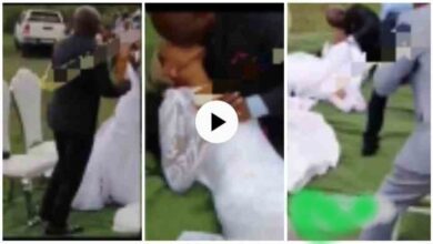Groom Made Love To Bride Abnormally In Front Of Pastor N Guests - Video