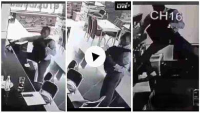Guy Captured On CCTV Camera Stealing Inside A Pub - Video