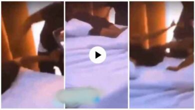 Guy Hires Friends To Beat Cheating Girlfriend With Canes In A Hotel Room - Video