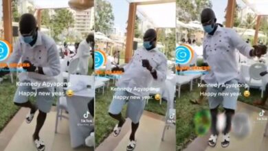 Honorable Kennedy Agyapong Displays His Stylist Street Dance Moves At A Party - Video