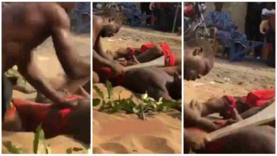 Is This Magic - Men Cut One Another With Cutlass Without Bleeding - Video