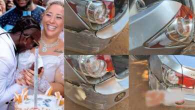 Patapaa Survives Car Accident With Wife Liha Miller - Video
