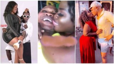 Queen Peezy, Patapaa's ex Girlfriend Kisses Bukom Banku in latest video - Video