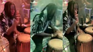 Stonebwoy Teaches Drummer How To Drum - Video Will Warm Ur Heart