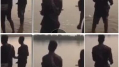 Video Sakawa Boys Perform Rituals Inside River