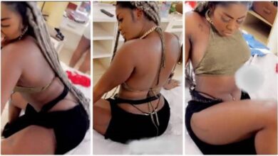 Yaa Jackson Puts Her xpensive Pant Off Atoopaa Body On Display - Video