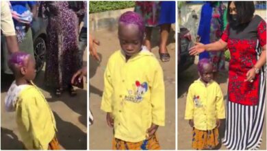 6-year-old girl scalp decays after her aunt reportedly poured kerosene on her head - Watch