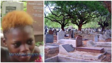 This Is Abena, De Young Girl Who Lives @ De Cemetery With Her Love - Video