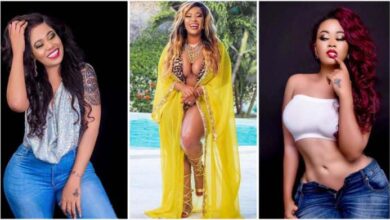 Watch How Vera Sidika Fall On Stage While Entertaining Guests @ A Party - Video