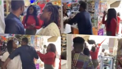 Side Chick Confronted Married Man As He Was Shopping For His Wife In A Mall - Video Is Trending