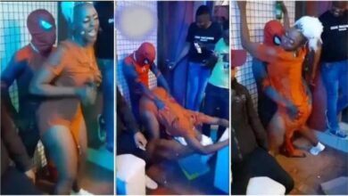 Lady Makes African Spiderman Cry 4 Mercy As She Tw3rks Hard For Him - Video