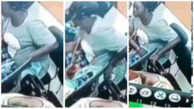 Lady Seen On Church’s CCTV Camera Stealing During Service - Video