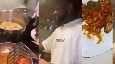 Davido Is Now A Chef - Watch His Trail N Error Cooking Below (Video)