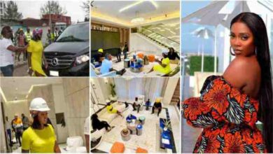 Tiwa Savage Buy New Mansion Amid lɛaktαρє Saga And Gives Fans Free Tour Of The Mansion - Watch