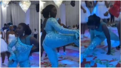 Bride's Invented Dance Moves Left Engagement Guests Speechless - Video