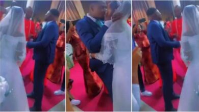 Pastor Dash Groom Hot Crazy Knock For Over Kissing Bride In Church - Video