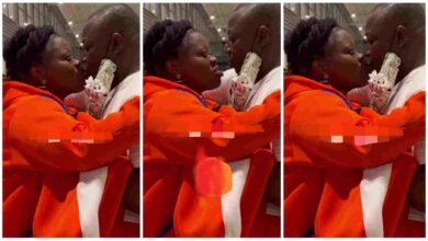 Actress Mercy Asiedu Display Passionate Kiss With Husband In Public - Video