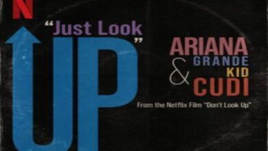 Ariana Grande Ft Kid Cudi – Just Look Up Lyrics