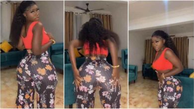 Hajia Bintu Draw A Line During Dancing Session - If you’ve big ŋyαsh, you’ll never go hungry (Watch)