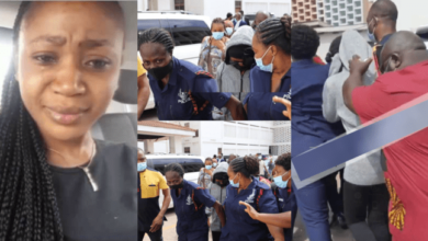 See Akuapem Poloo's Reaction After Court Asked Her To Go Back And Serve Her 90 Days Jail Term - Watch