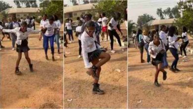 Lady Graduate Nearly Call Down Thunder With Hot Crazy Dance Moves - Video