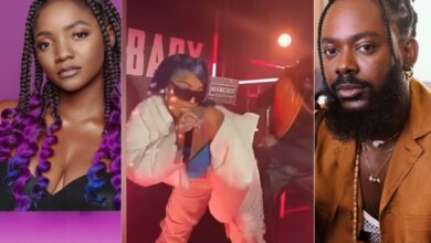 Burna Boy Lover Stefflon Don Tw3rks For Adekunle Gold On Stage - Video Trends