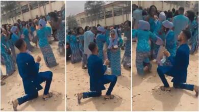 Guy Cry On Dusty Ground As Girlfriend Reject His Proposal - So Sad (Video)