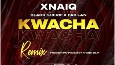 Xnaiq Ft Black Sherif & Fad Lan - Kwacha Remix