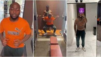 Davido Shows Amazing Body As He Loses 6kg Few Weeks After Starting GYM - Video
