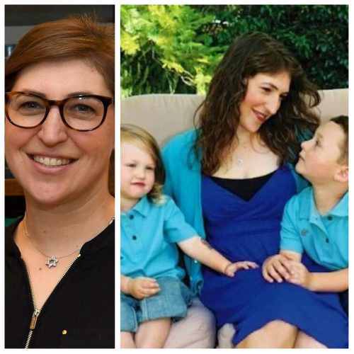 Mayim Bialik Frederick Heschel Bialik Stone