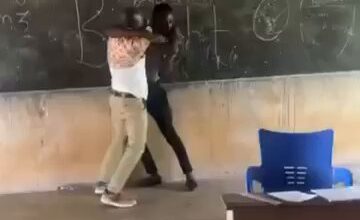 “Pepease DA Basic School Classroom Teachers Fight Caught on Camera!”