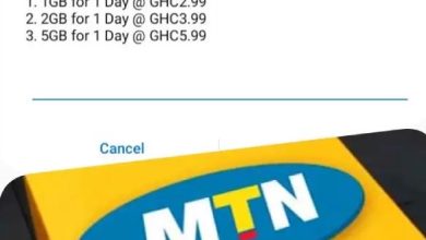 How To Use 5 Cedis To Get 5GB of Internet Data On MTN Ghana