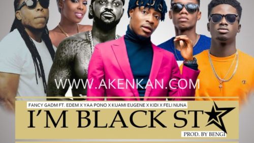 Edem x Yaa Pono x Kidi x Kuami Eugene x Fancy Gadam x Adina x Feli Nuna – I’m Black Star